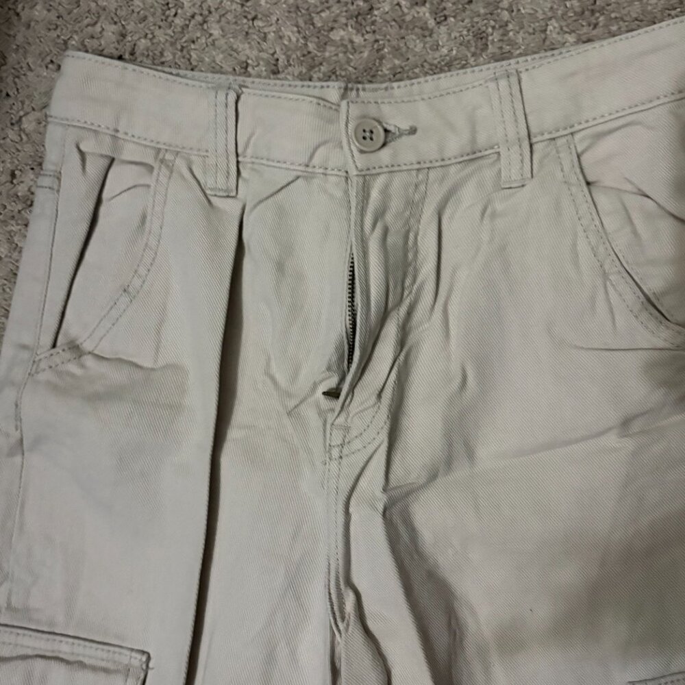 H&M Cream Cargo Pants - Picture 3 of 5